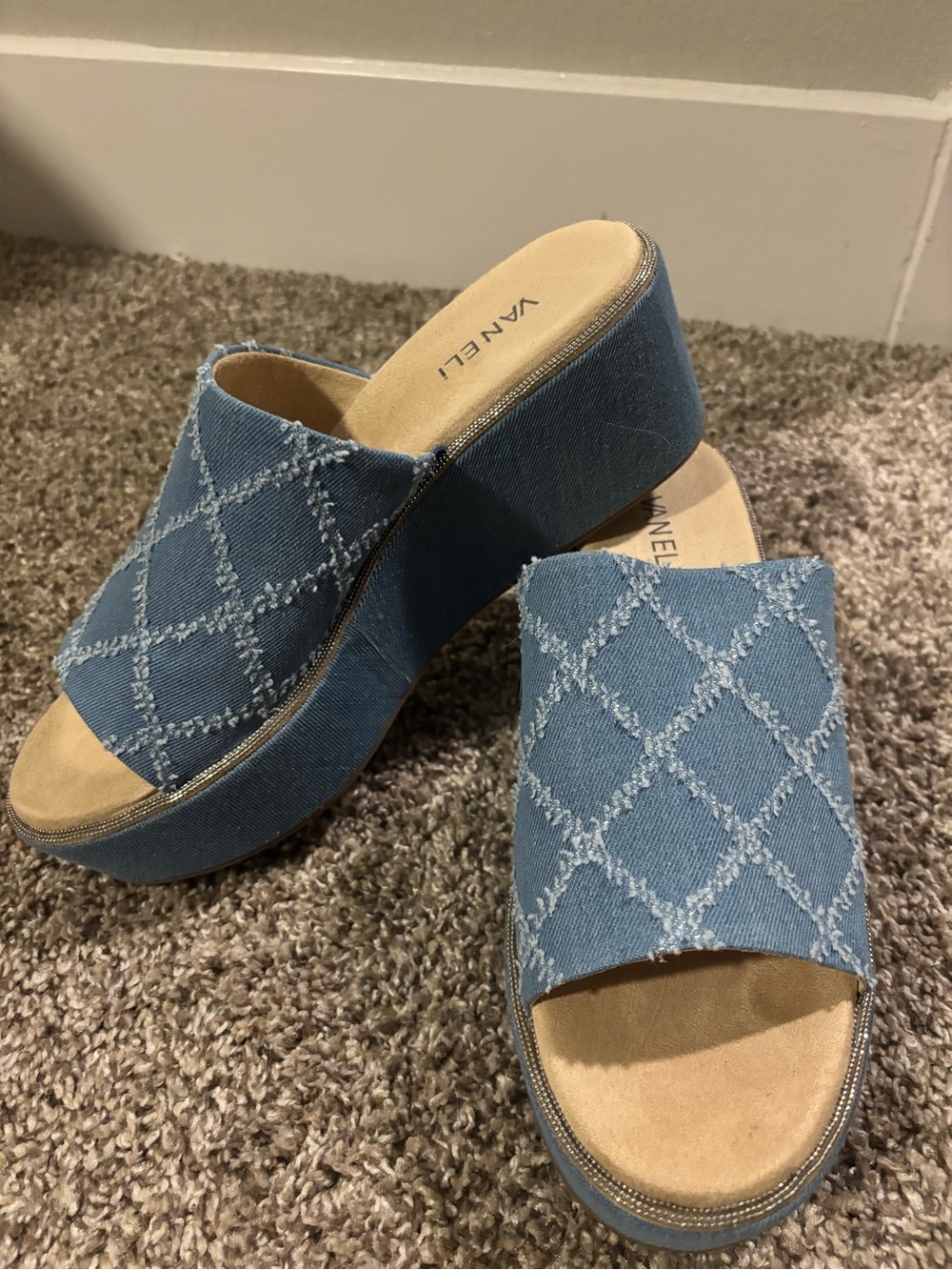 Denim platforms